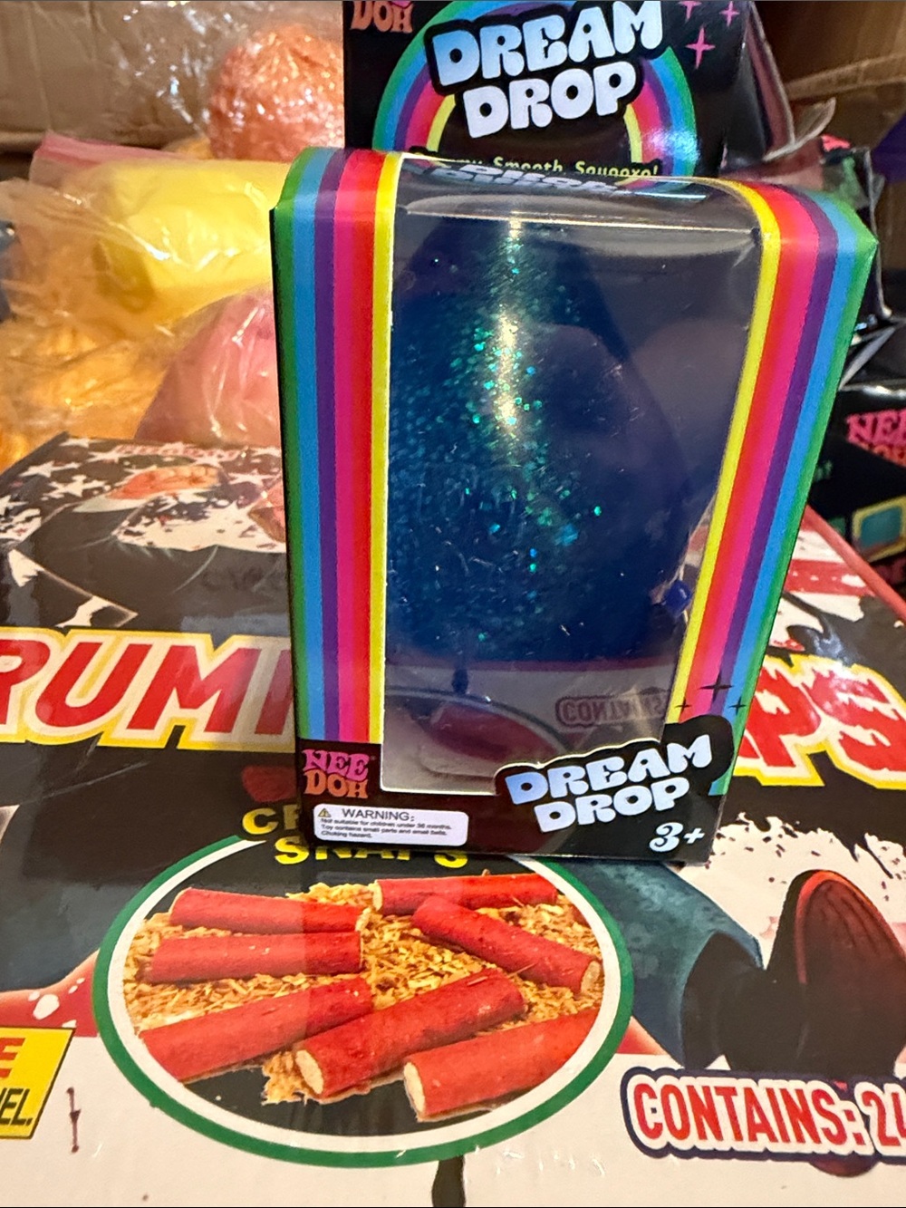 Needoh dream drop blue glitter